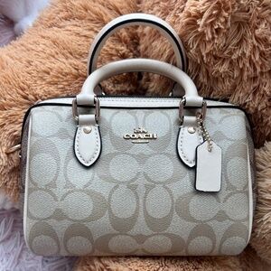 Coach Mini Rowan Color Block NWOT